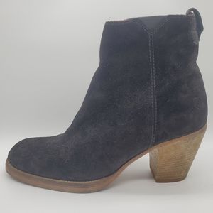 Liebeskind black suede ankle boot